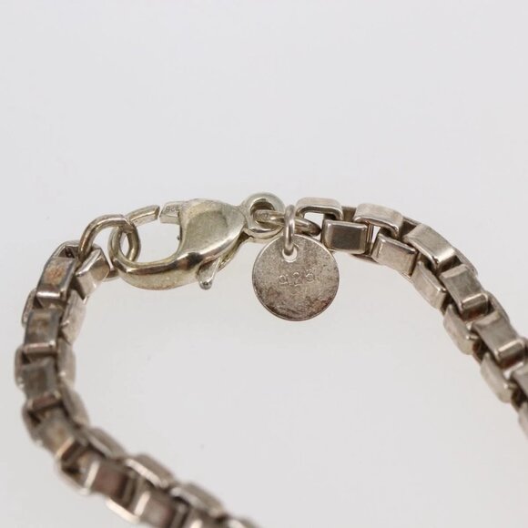 TIFFANY&Co. Venetian Bracelet Ag925 Silver Auth SW1663 - Picture 5 of 9
